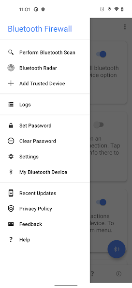 Bluetooth Firewall Trial