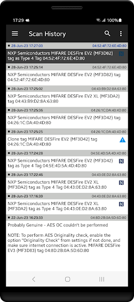 NFC TagInfo by NXP