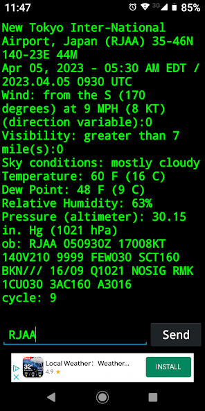 METAR