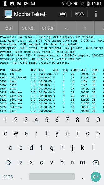 Mocha Telnet Lite