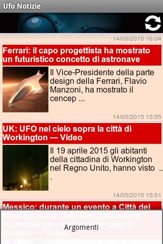 Ufo Notizie