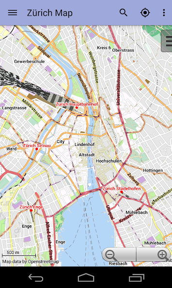 Zurich Offline City Map Lite