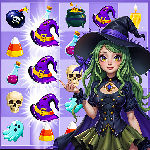 Halloween Magical Match Quest