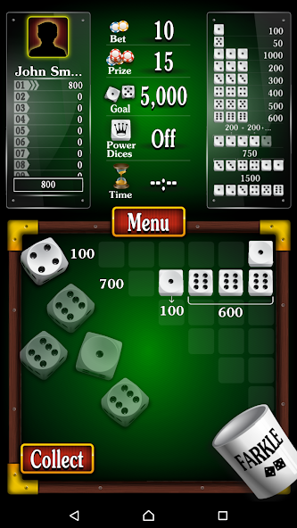 Farkle - dice games online