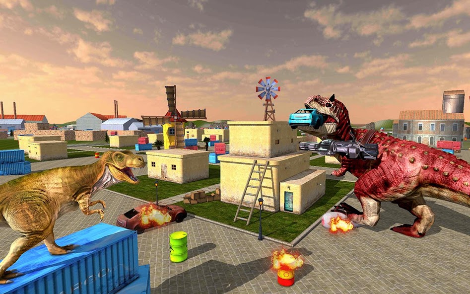 Dinosaur City Battle 2025