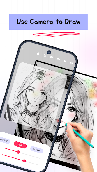 AR Drawing: Anime Sketch