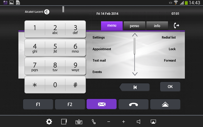 ALE IP Desktop Softphone