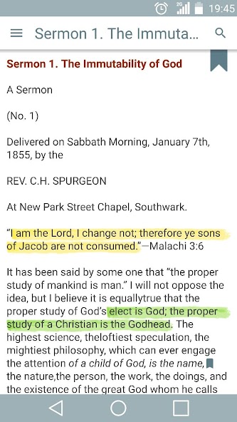 Spurgeon's Sermons Offline