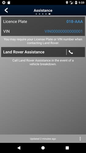 Land Rover InControl Remote