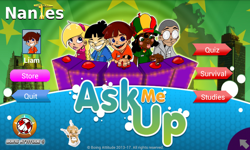 AskMeUp Nantes Quiz