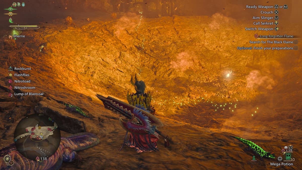 How to Find the Black Flame in Monster Hunter Wilds