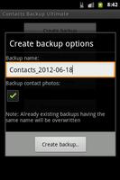 Contacts Backup Ultimate