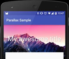 Parallax Library Sample