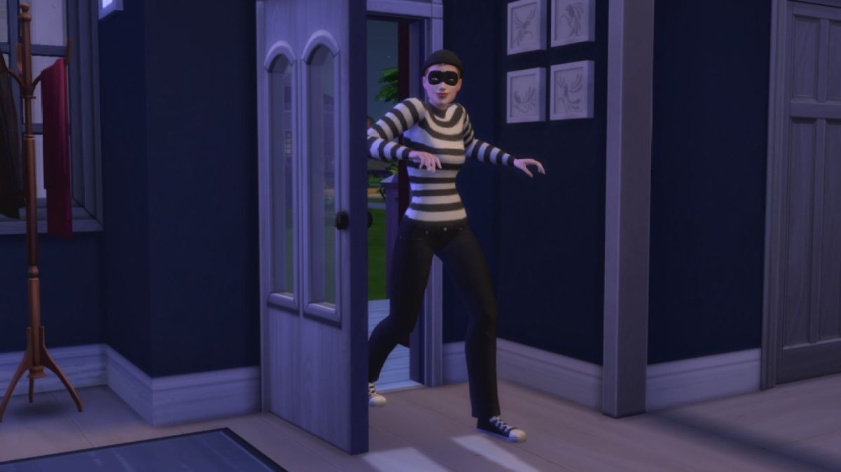 How To Find & Catch the Burglar (Robin Banks) in The Sims 4