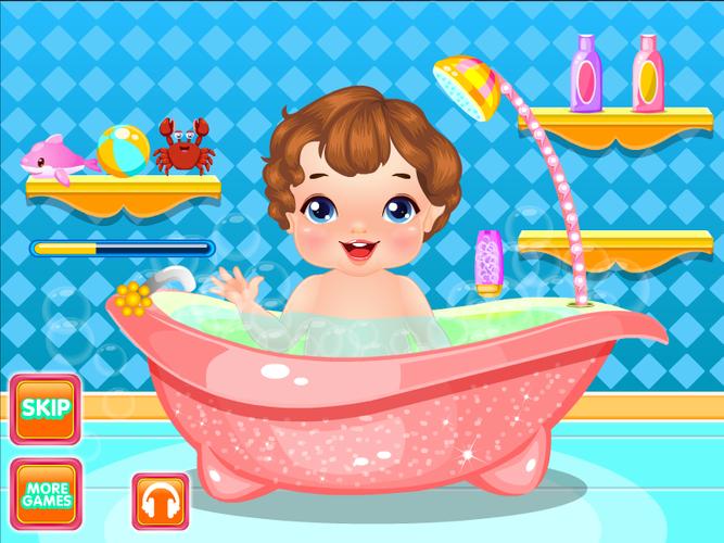 Baby care games for girls