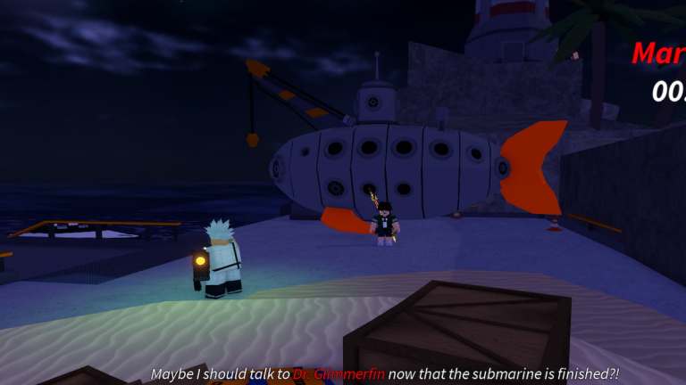 How to get the Submarine in Fisch