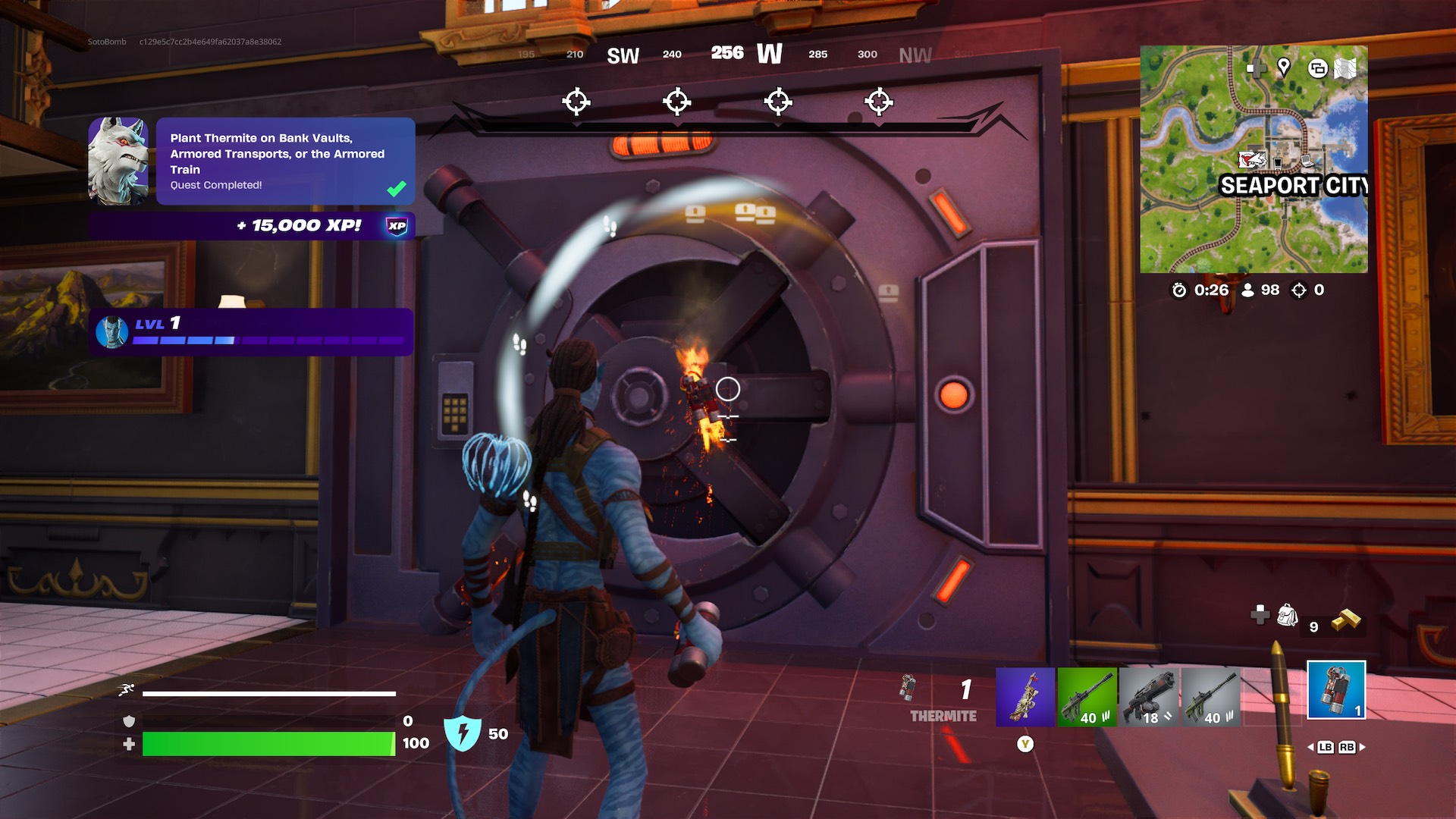 วิธีการค้นหาและใช้เทอร์ไมท์ใน Fortnite บทที่ 6 ซีซั่น 2