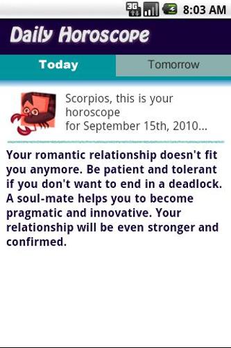 Scorpio Daily Horoscope