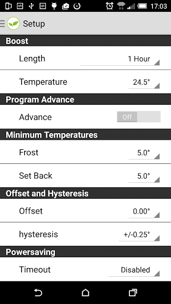 Home Automation Remote Heating