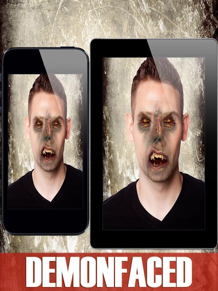 Demon & Clown Face Photo Maker