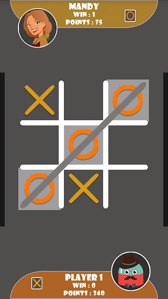 Tic tac toe multiplayer game