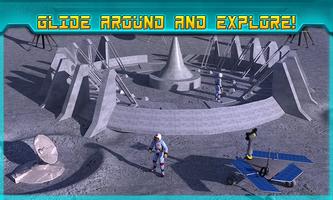 Space Moon Rover Simulator 3D