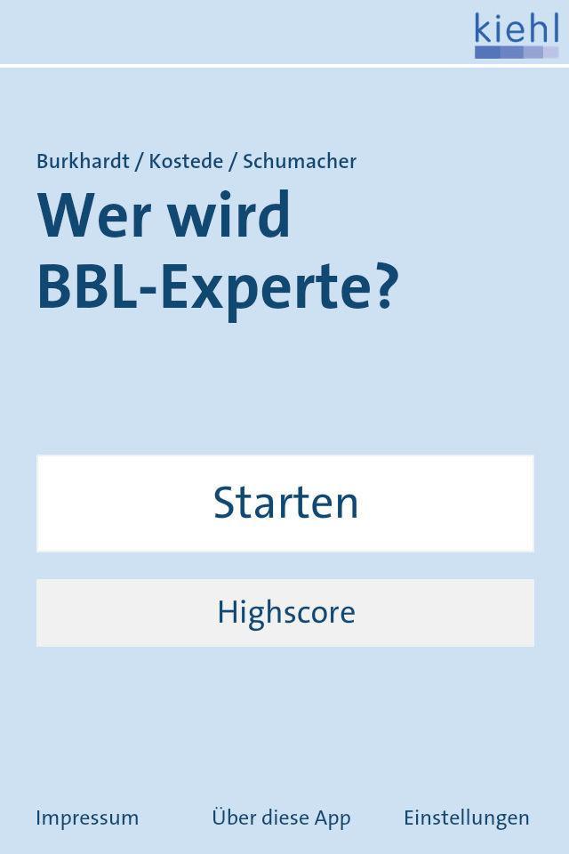 Wer wird BBL-Experte