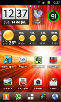 Galo do Tempo - weather widget