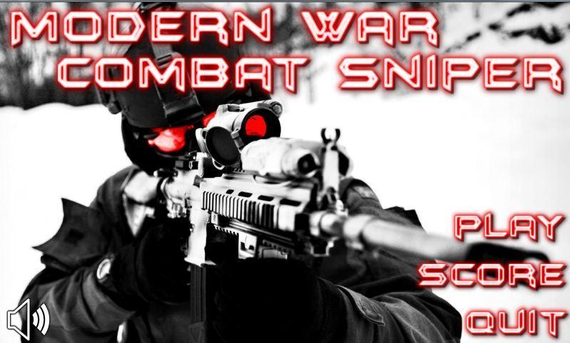 modern war combat  sniper