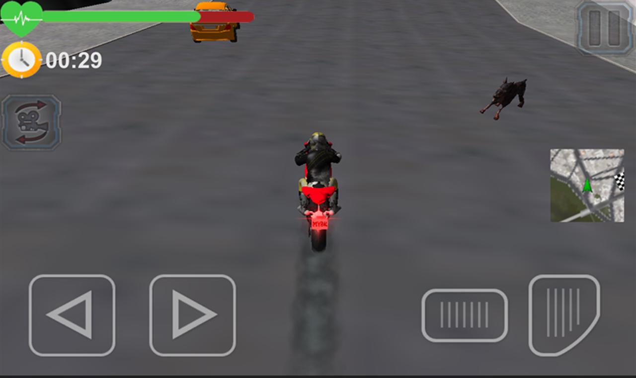 Zombie City: Bike Racing