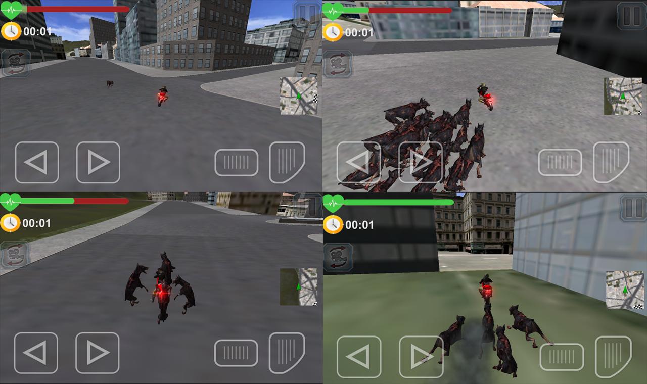 Zombie City: Bike Racing