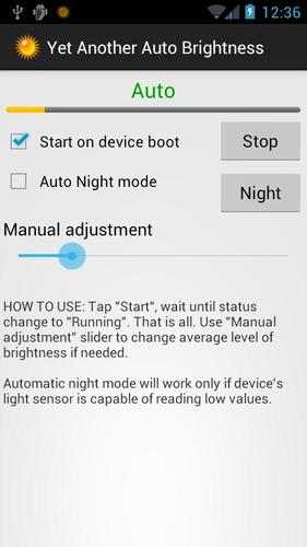 Yet Another Auto Brightness