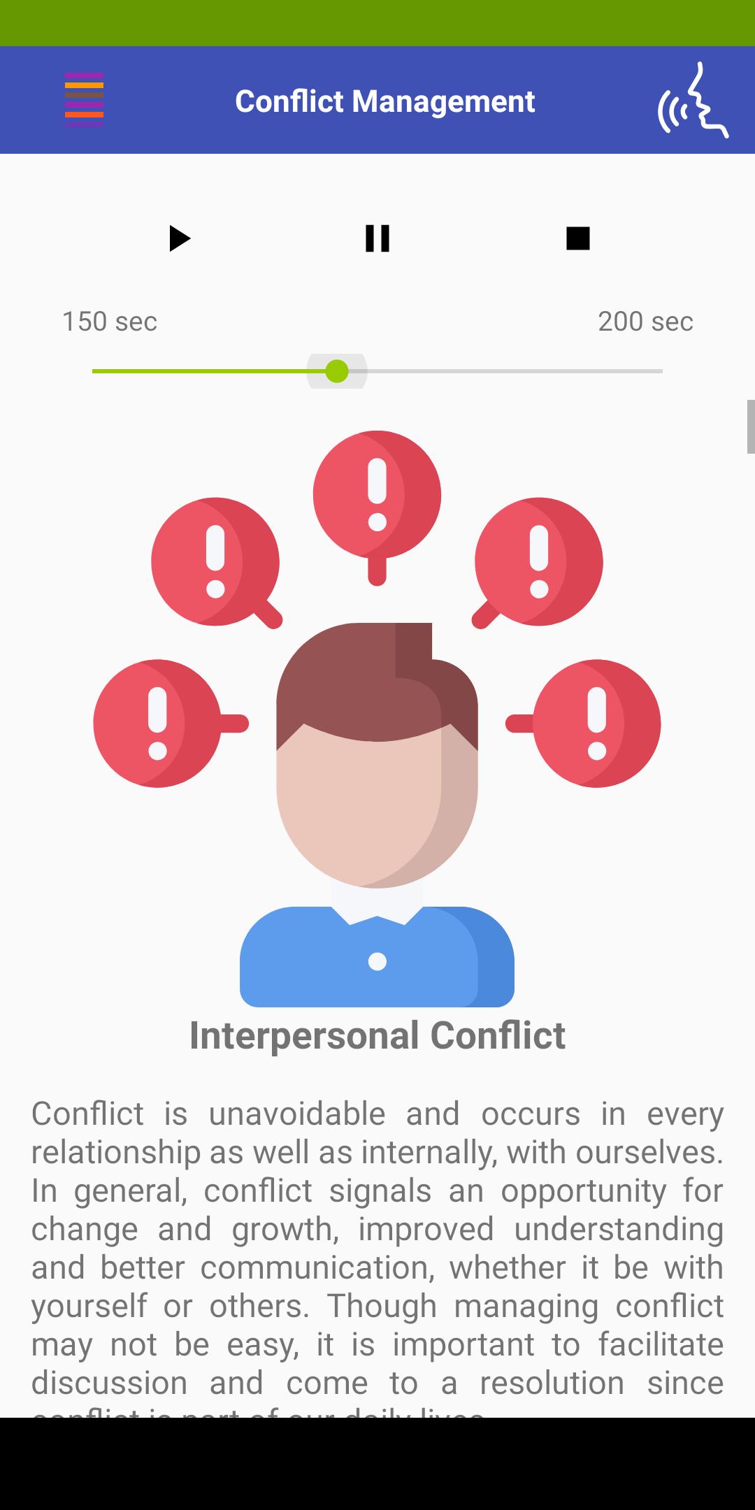 Conflict Management