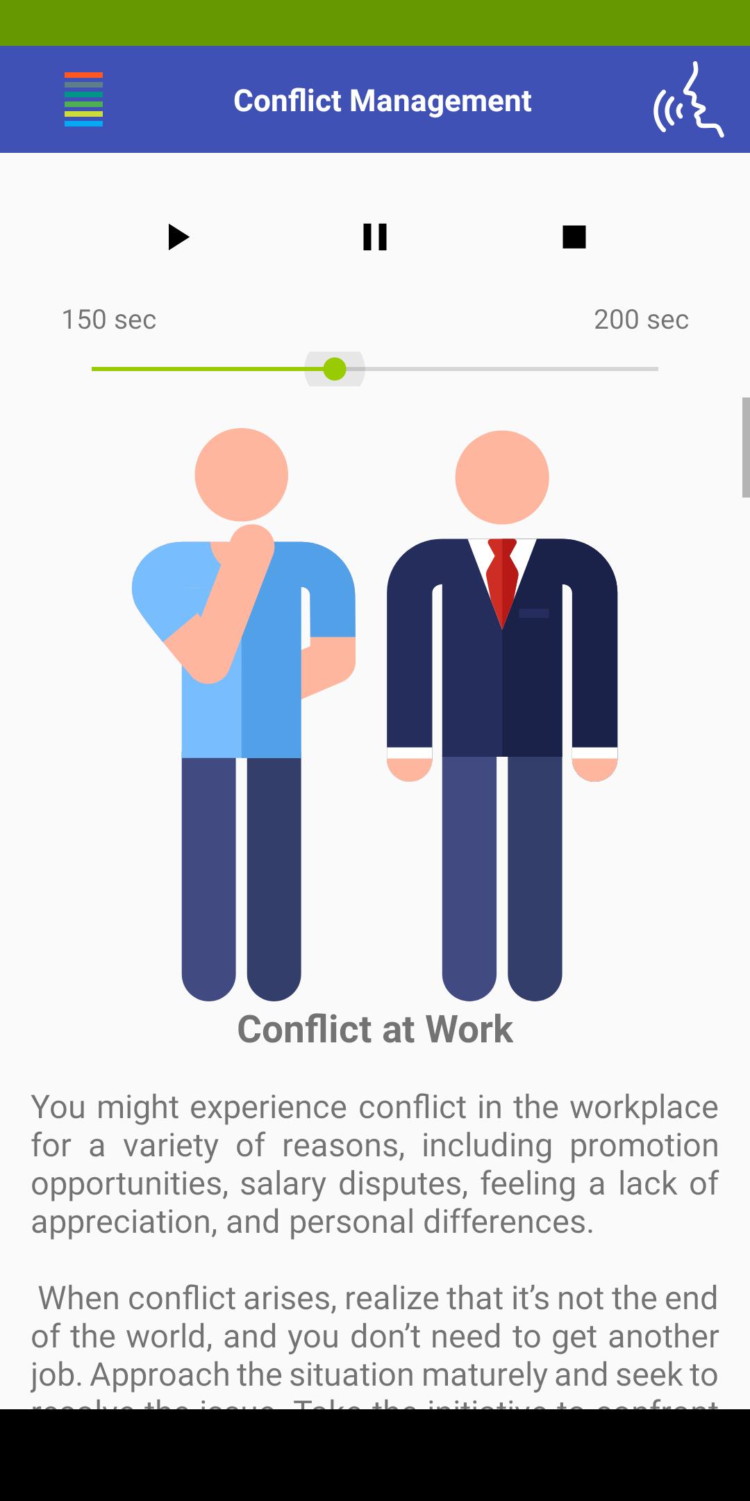 Conflict Management