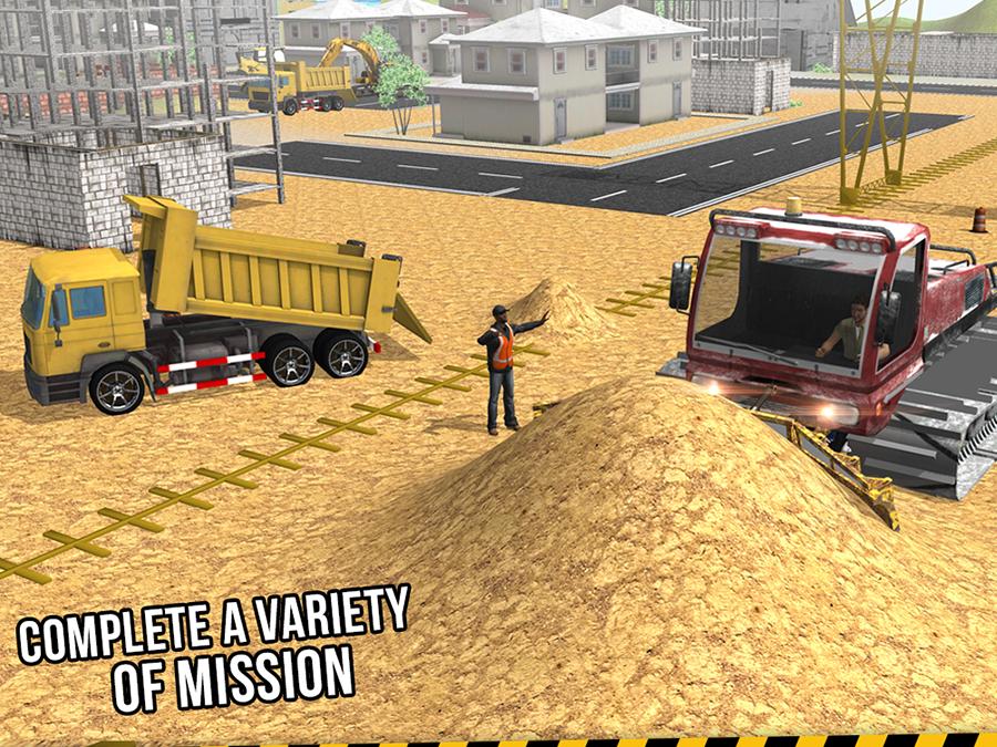 Excavator Crane Simulator 3D