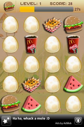 Memory Game For Kids-Fast Food