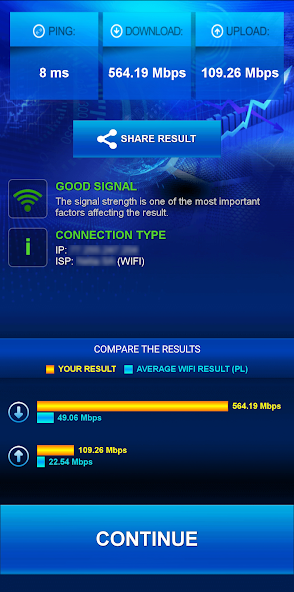 V-SPEED Speed Test