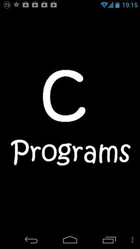 Complete C Programs Reference