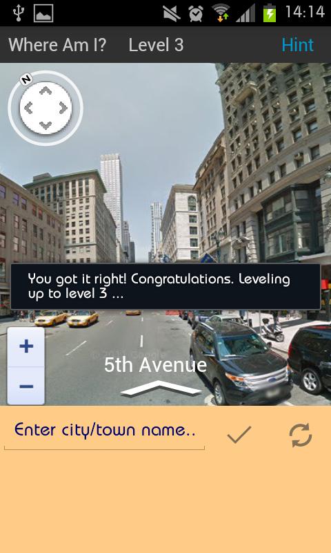Where Am I? Street View Game