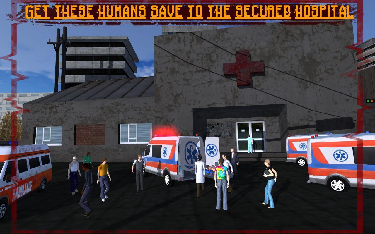 Ambulance Rescue: Zombie City