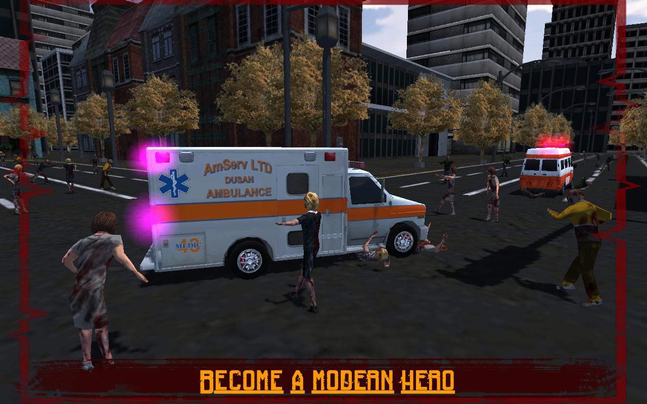 Ambulance Rescue: Zombie City