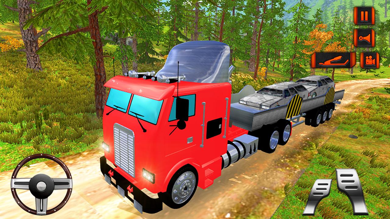 Offroad Hill Drive Cargo Truck