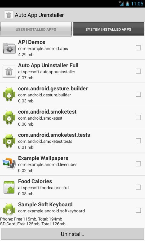 Auto App Uninstaller