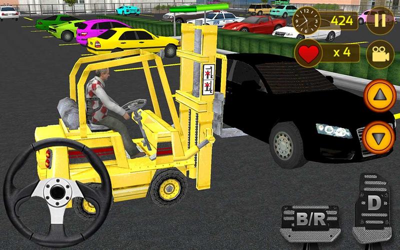 3D Extreme Heavy City Forklift