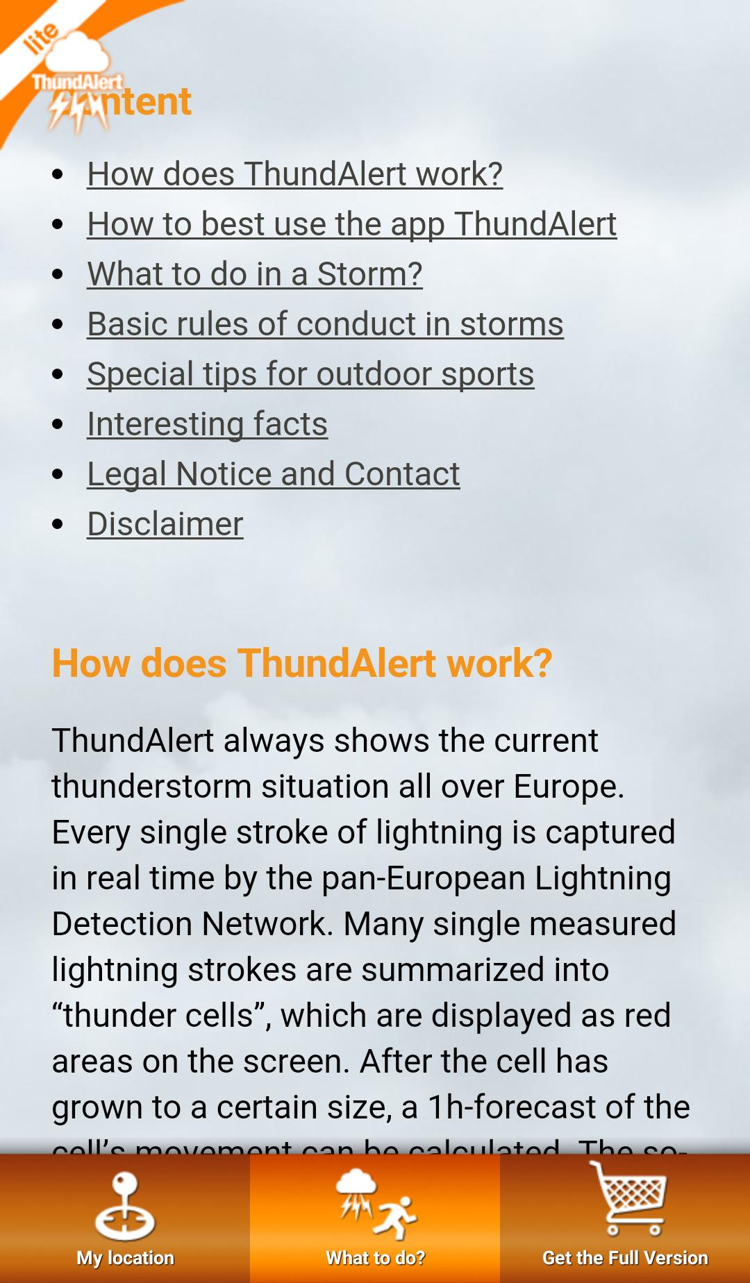 ThundAlert  lite
