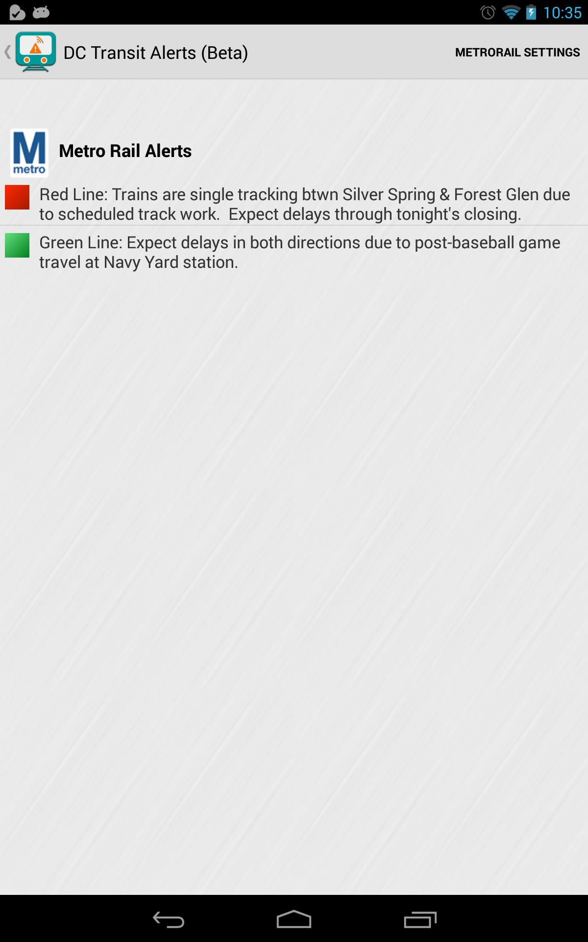 DC Transit Delays