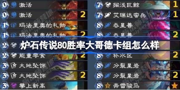 Hearthstone 80 승리 빅 브라더 데크