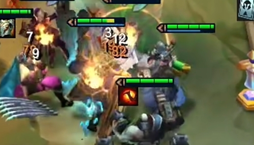 Qual é a habilidade de urgot na batalha de sprint de ouro