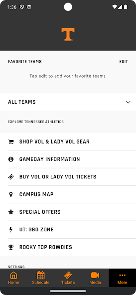 Tennessee Athletics
