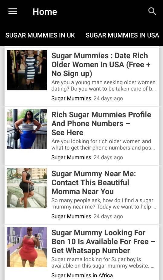 Sugar Mummy